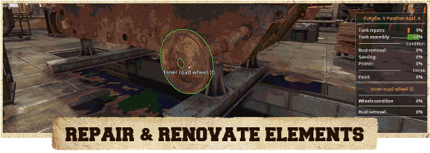 图片[3]-后勤模拟器|官方中文|支持手柄|Tank Mechanic Simulator|坦克维修模拟|坦克修理模拟-默默网创