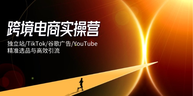 （14419期）跨境电商实操营：独立站/TikTok/谷歌广告/YouTube，精准选品与高效引流-默默网创