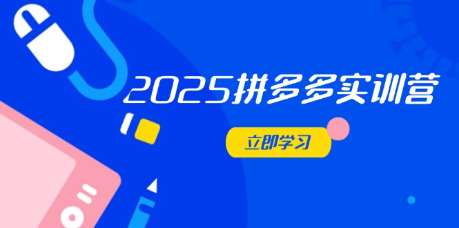 （14531期）2025拼多多实训营：深度剖析运营关键，助力电商人快速提升-默默网创