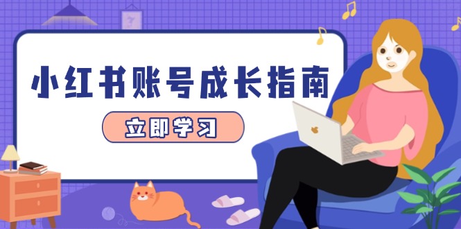 （14650期）小红书账号成长指南，爆款选题+精准定位+数据分析，系统提升账号变现能力-默默网创