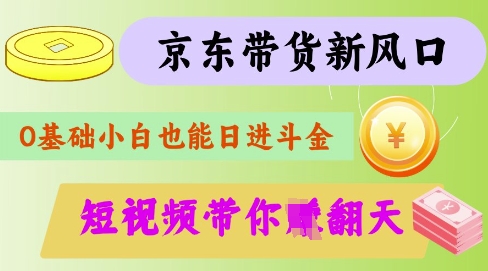 最新京东短视频带货代运营秘籍，轻松躺挣【揭秘】-默默网创