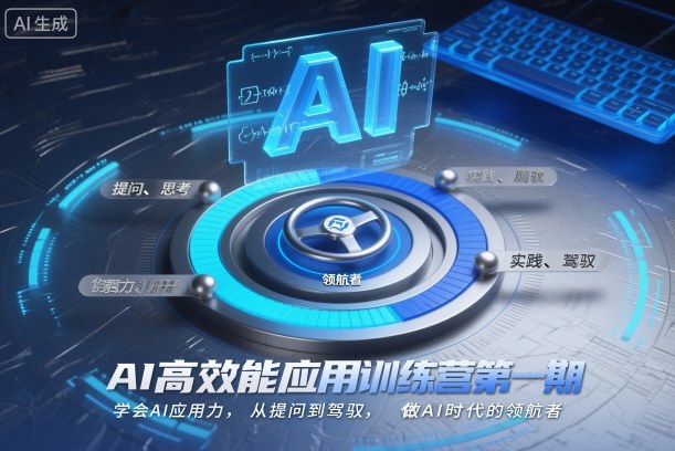 AI高效能应用训练营第一期，学会AI应用力，从提问到驾驭，做AI时代的领航者（更新）-默默网创
