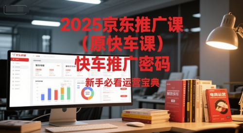 2025京东推广课（原快车课）解锁京东快车推广密码，新手必看运营宝典-默默网创