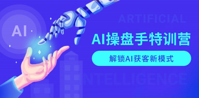 （13915期）AI-操盘手特训营，解锁AI获客新模式，全面掌握AI商业应用与提示词技巧-默默网创