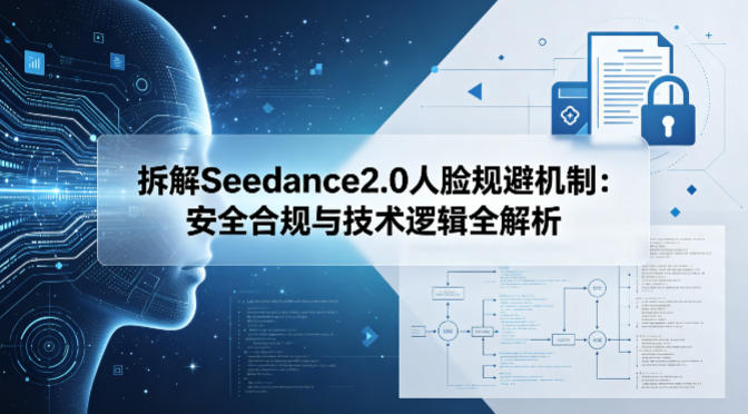 拆解Seedance2.0人脸规避机制：安全合规与技术逻辑全解析-默默网创