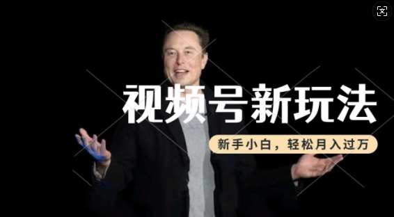 制作热点事件视频，撸视频号分成计划收益，操作简单，新手小白轻松月入过W-默默网创