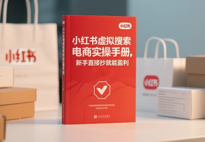 小红书​⁠‬​​⁠​‌​‬​⁠​‬‍‍‌​​​‬‌‍⁠​​​‌​⁠⁠​‬​​‬​​​​‌​‍虚拟搜索电商实操手册，新手直接抄就能盈利-默默网创