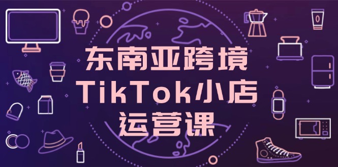 （14390期）东南亚跨境TikTok小店运营课，掌握店铺设置与流量转化核心技巧-默默网创