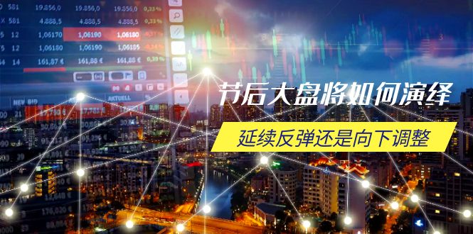 （14065期）节后大盘将如何演绎，延续反弹还是向下调整，关键时间点和空间位待解-默默网创