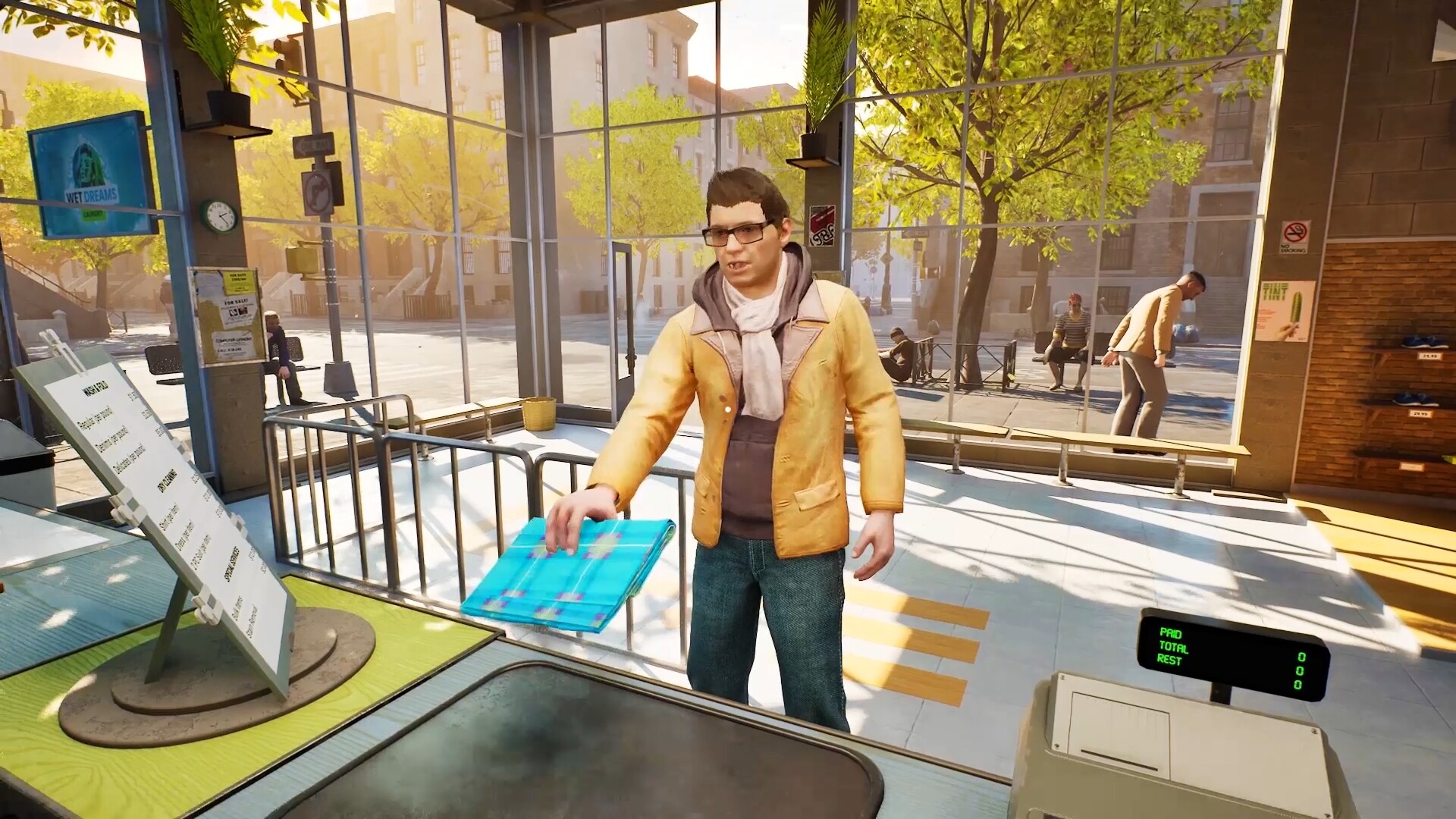 洗衣店模拟器|官方中文|支持手柄|Laundering Simulator - Clean Cash and Laundry